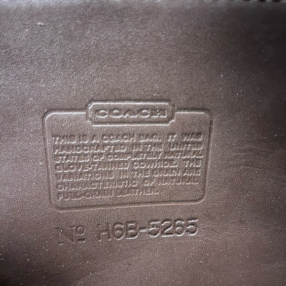 Vintage Brown Coach Lexington Briefcase - excellent condition! - Picture 5 of 13